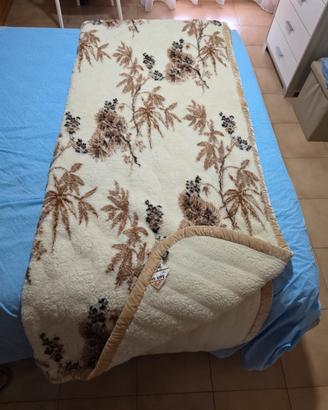 coperta lana merinos, 1 piazza e mezza