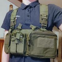 Chest Rig Softair OD con Placard System