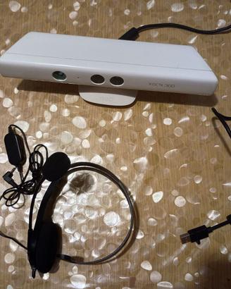 Kinect Xbox 360 e Cuffie
