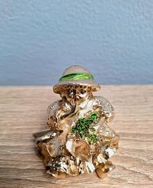 Statuetta VINTAGE - Bambina con fiori