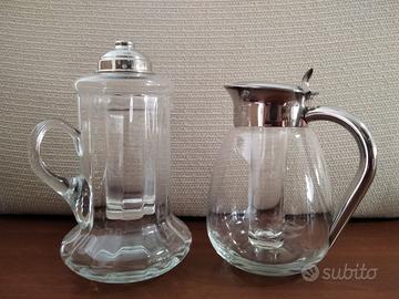 Caraffe Cristallo e Argento