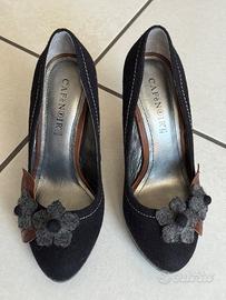 Decolette CafèNoir scarpa con tacco nuove mis 38