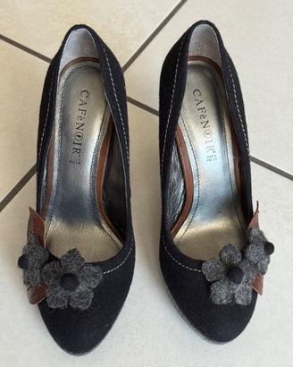 Decolette CafèNoir scarpa con tacco nuove mis 38