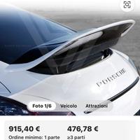 Spoiler per Porsche panamera