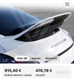 Spoiler per Porsche panamera