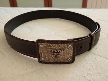 Cintura PRADA Milano Saffiano Damasco