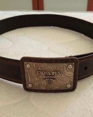 Cintura PRADA Milano Saffiano Damasco