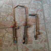 3 cannelli per fiamma ossidrica 