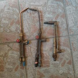 3 cannelli per fiamma ossidrica 