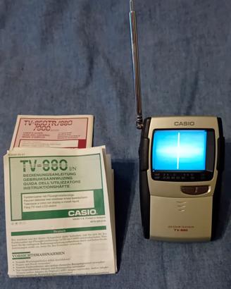TV 880 Casio, vintage anni 90