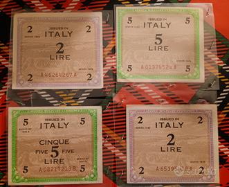 Biglietti AM Lire 1943