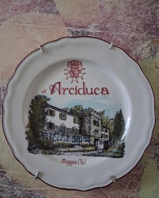 PIATTO RICORDO RISTORANTE ARCIDUCA TRIESTE