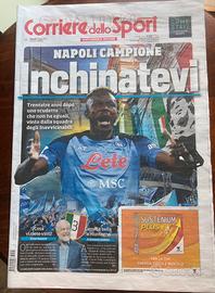 Giornale Napoli campione nuovo