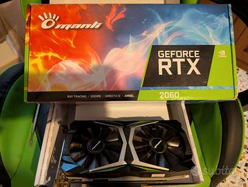 MANLI NVIDIA RTX 2060 12GB GDDR6 192-bit
