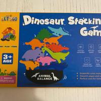 Gioco Montessori Dinosaur Stacking Game