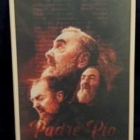 Pittura diamante - Padre Pio