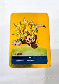 Carta Dragon Ball Z Lamincard Goku SS N.13