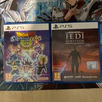 Dragon ball sparking zero / jedi survivor