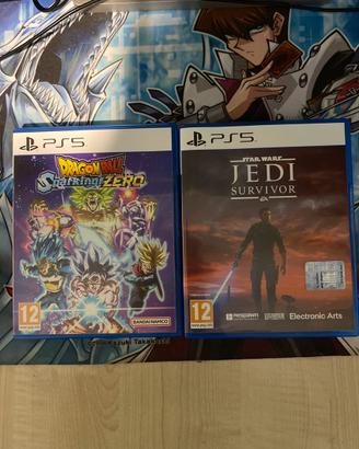 Dragon ball sparking zero / jedi survivor