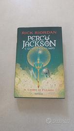 Libro Rick Riordan Il Ladro di Fulmini Percy Jacks