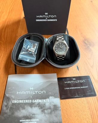 Orologio Limited Edition Hamilton Titanium