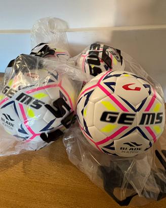 Stock palloni calcio a 5 futsal gems blade