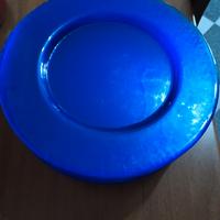 12 sottopiatti in vetro 