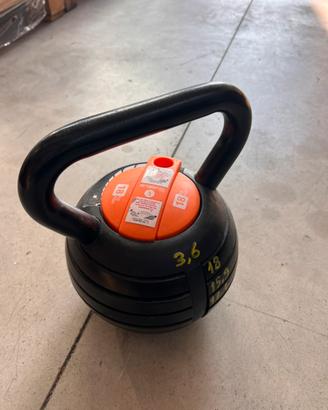 Kettlebell regolabile da 18kg