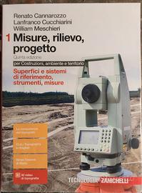 MISURE RILIEVO, PROGETTO 1 QUINTA ED. testo scolas