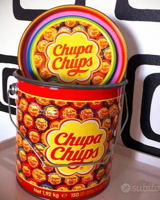 Scatola Chupa Chups latta prima edizione