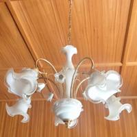 lampadario vintage 5 luci
