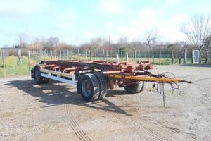 Rimorchio ATLAS ARF48 per casse scarrabili da m.7,