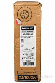 DISCHI FRENO ANTERIORI NORAUTO – ND8929-C – 240x20