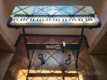 Tastiera Elettronica RockJam RJ761 (61 Tasti)