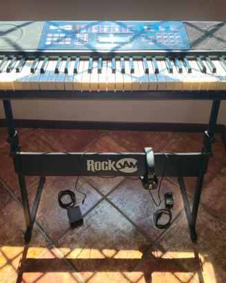 Tastiera Elettronica RockJam RJ761 (61 Tasti)