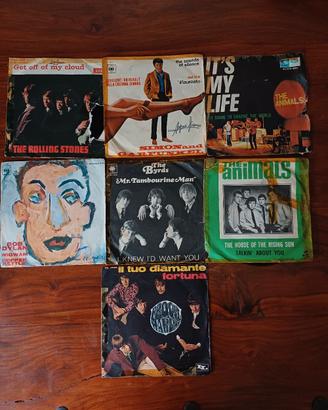 Num. 7  45 giri anni 70 gruppi inglesi e Bob Dylan