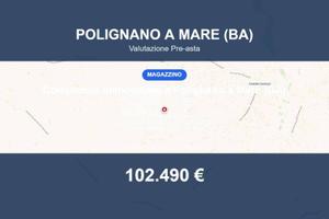 Immobile in asta di 436 m² a Polignano a Mare