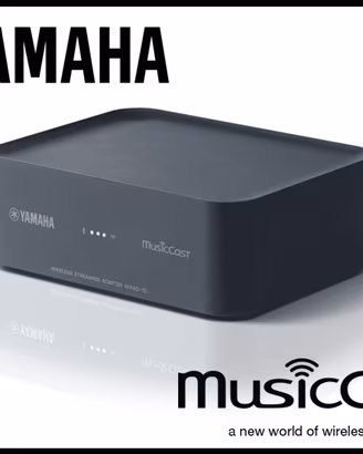 Streamer Yamaha MusicCast WXAD-10 con casse JBL