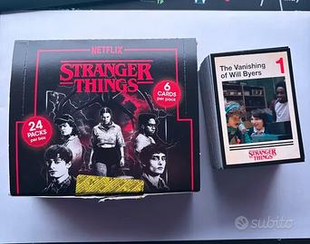 Stranger Things trading card Panini carte singole
