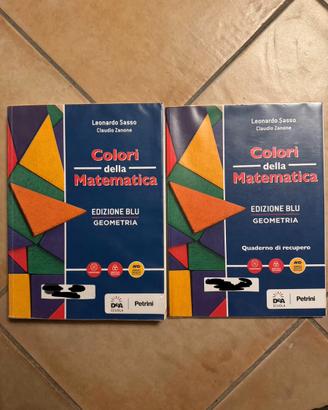 Colori della matematica geometria, edizione blu