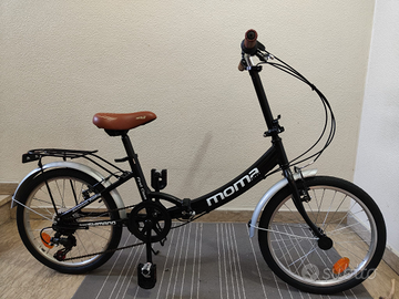 Bicicleta Plegable First Class Negra 42 OFF