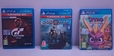 PS4 - Set 3 giochi