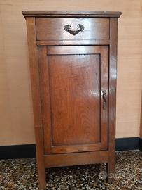 comodino legno vintage