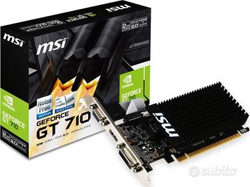 scheda video MSI Geforce GT 710, SILENT