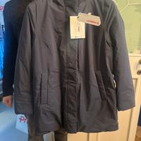 Giacca blu K-way nuova con cartellino