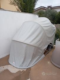 garage copri moto chiocciola 