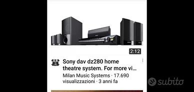 Home Theatre Sony 5.1