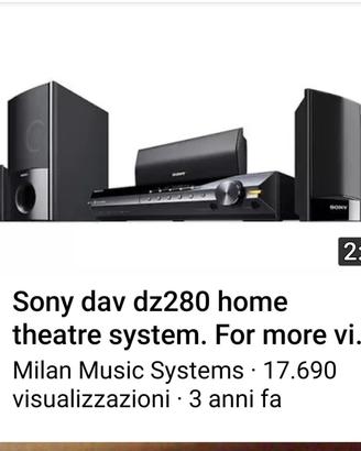 Home Theatre Sony 5.1