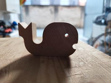 Balena in 2D artigianale 