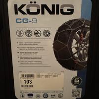 Konig catene da neve misura 103